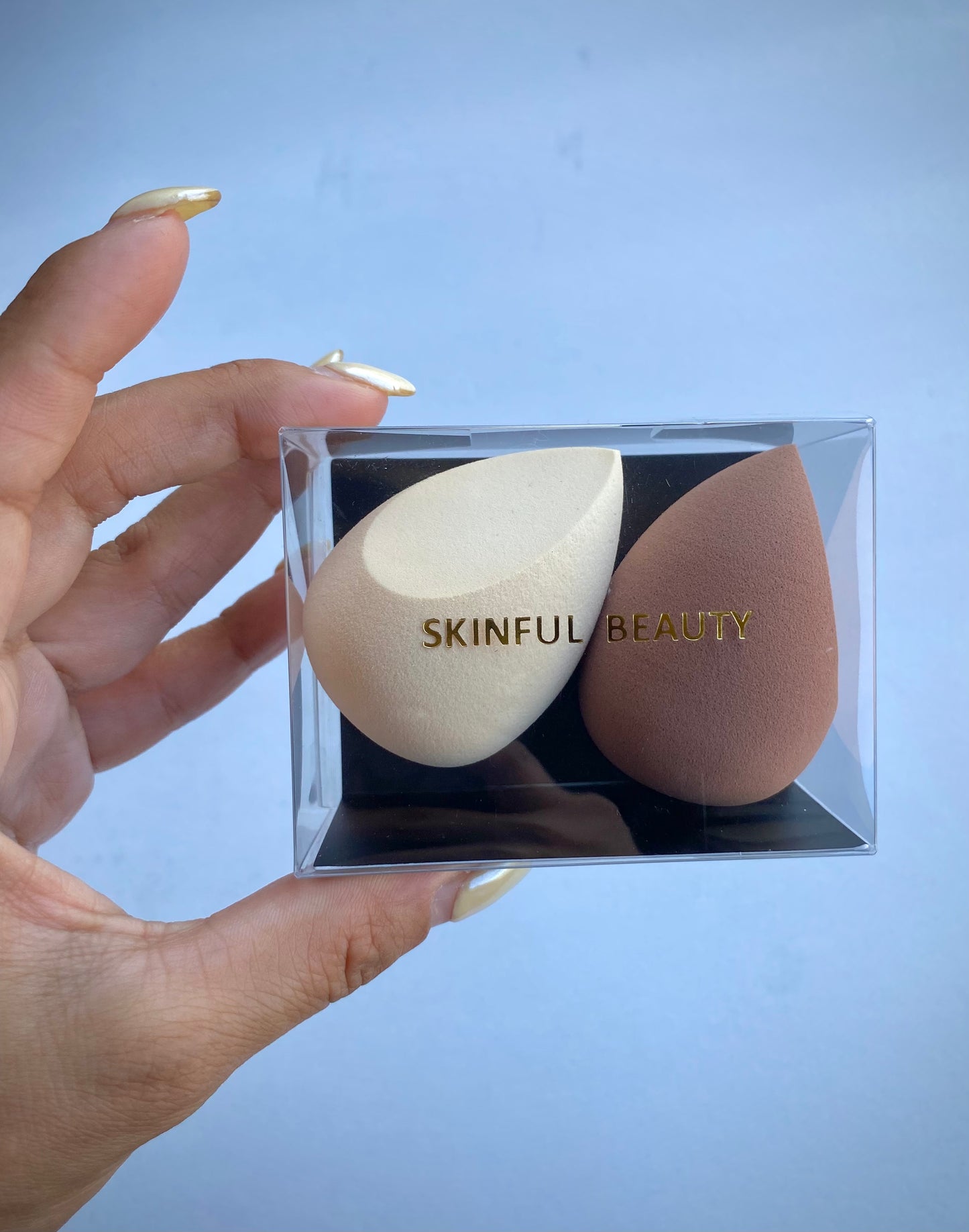 Neutral Flat - Edged Beauty Blender Sponge Set