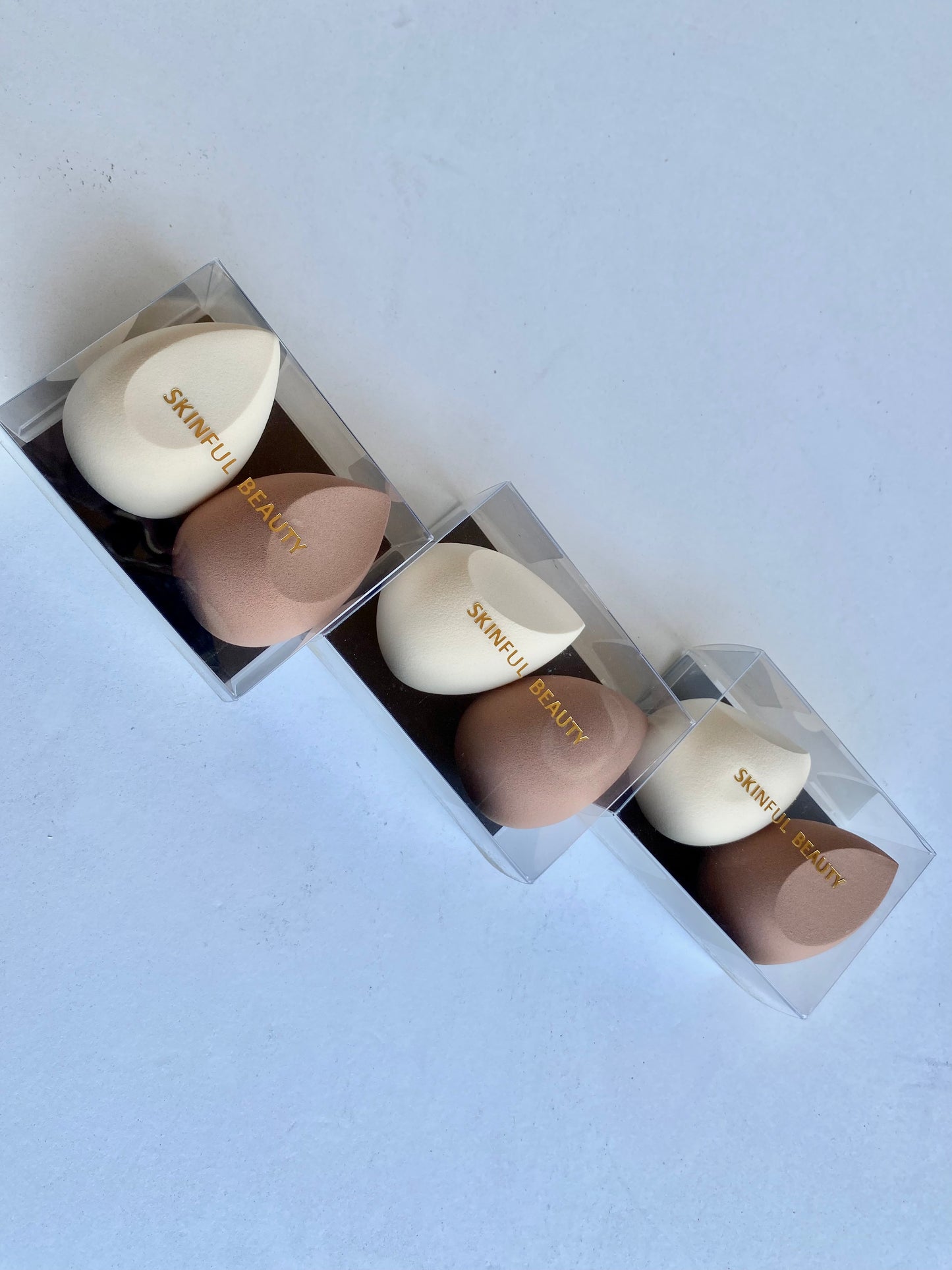 Neutral Flat - Edged Beauty Blender Sponge Set